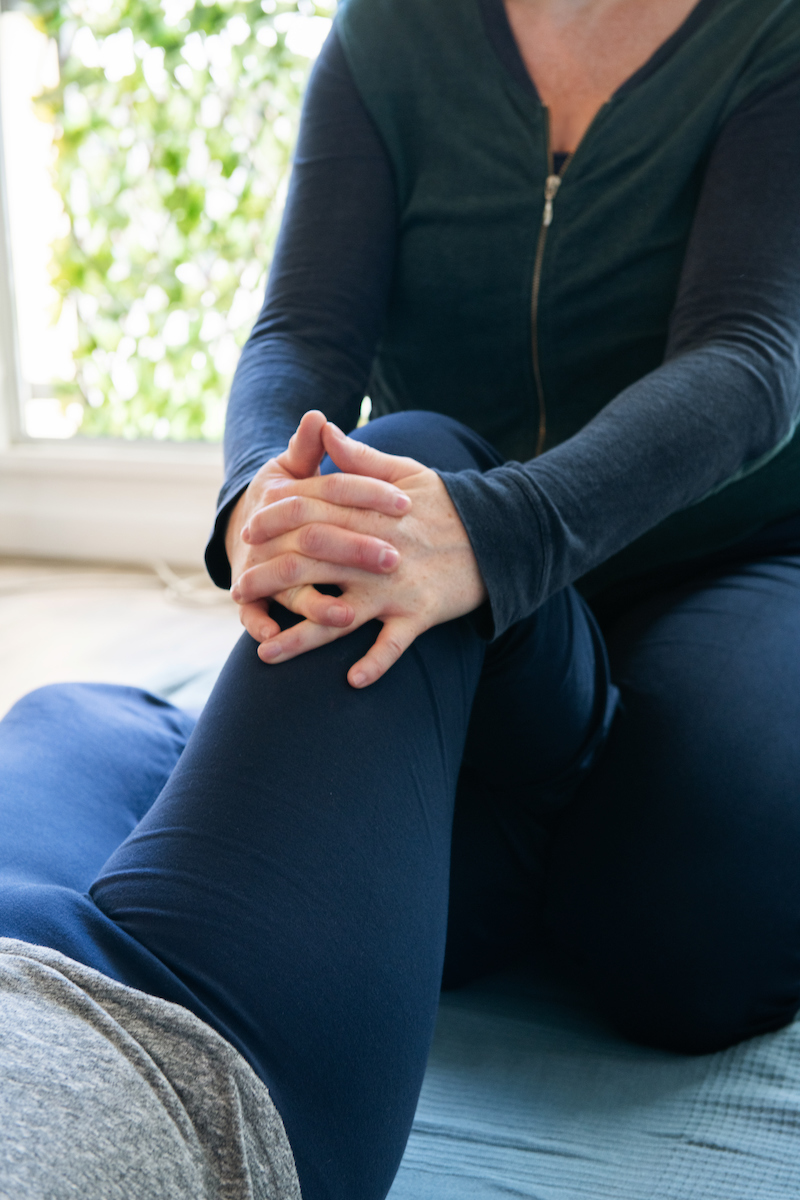 Pratique du shiatsu par Estelle Lorin